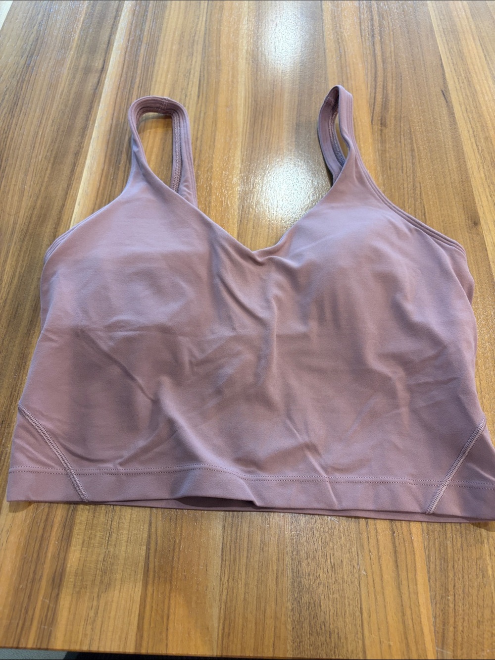 Lulu Women’s Dusty Rose Seamless Bralette - Comfort Fit